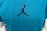 Nike Jordan Men's Jumpman Graphic Teal Short Sleeve Shirt Size Medium