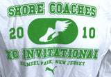 Anvil Men's Puma Shore Coaches XC Invitational 2010 White Long Sleeve Medium