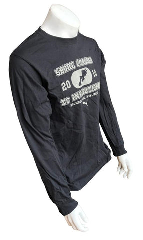 Anvil Men's Puma Shore Coaches XC Invitational 2010 Black Long Sleeve Medium