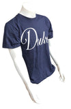 Anvil Men's Dukes 29 Graphic Navy Short Sleeve Shirt Size Medium