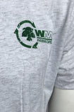 Next Level Men's Golf Waste Management Phoenix Open Gray Shirt Large
