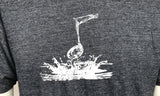 Anvil Men's Brita Filter For Good Music Project Black Short Sleeve Shirt Large