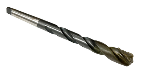 CLE-LINE 23/32 High-Speed Drill Bit Morse #2 Taper 9-3/8" L HS USA