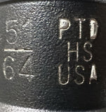 PTD 51/64" High Speed Drill Bit Morse #3 Taper 11" L HS USA