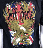 Anvil Men's Jeff Beck Emotion & Commotion World Tour 2011-12 Black Shirt Large