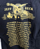 Anvil Men's Jeff Beck Emotion & Commotion World Tour 2011-12 Black Shirt Large