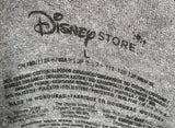 Disney Men's I Love NY Mickey Mouse Graphic Gray Short Sleeve Shirt Size Large