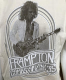 Anvil Men's Peter Frampton Comes Alive Graphic Tan Short Sleeve Shirt Size Large