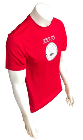 Augusta Sportswear Men's Flight 3407 Memorial 5K Race Red Shirt Medium