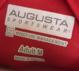 Augusta Sportswear Men's Flight 3407 Memorial 5K Race Red Shirt Medium