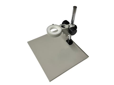 Meiji Techno UX-48404-30 KBL Microscope Stand W/Incident Illuminator Port