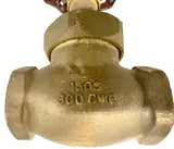 Crane 150 S 300 CWP Bronze Globe Valve 1-1/2"