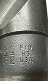 PTD 31/32" High Speed Drill Bit Morse #3 Taper 9" L HS USA