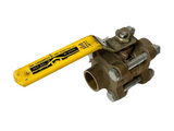 Milwaukee Valve 600 WOG Ball Valve 3/4" 150WSP