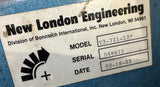 New London Engineering T3-721-12" Inclined Chip Conveyor 12" x 8' 230/460V