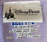 Disney Unisex Minnie Mouse Born to Shop Disney Land Purple Shirt Size Medium