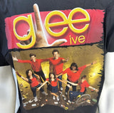 Anvil Unisex Glee Live Tour 2010 Black Short Sleeve Shirt Size Large