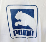 Puma Men's Puma Graphic White Short Sleeve Shirt Size Large