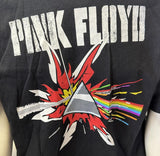 Anvil Men's Pink Floyd Black Short Sleeve Shirt Size Large