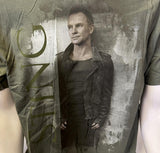 Anvil Men's Sting Band 2011 Tour Green Short Sleeve Shirt Size Large