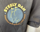 Anvil Men's Steely Dan NYC Tour 2011 Gray Short Sleeve Shirt Size Large