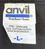Anvil Men's Back Street Boys This Is Us 2010 Black Short Sleeve Shirt Size Large