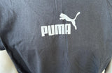 Puma Men's Puma Logo Black Short Sleeve Shirt Size Large