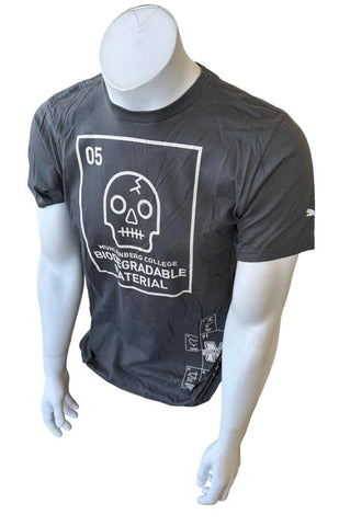 Puma Men's Muhlenberg College Gray Short Sleeve Shirt Size Medium