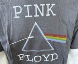 Anvil Men's Pink Floyd Gray Short Sleeve Shirt Size Large