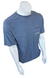 Covey & Paddle Men's Ducking Hunting Blue Breast Pocket Shirt Large
