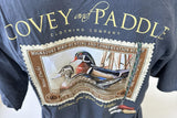 Covey & Paddle Men's Ducking Hunting Blue Breast Pocket Shirt Large
