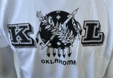 Kings of Leon Men's Oklahoma Tour 2011 White Short Sleeve Shirt Size Medium