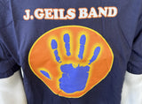 Anvil Men's J. Geils Band Detroit Breakdown Navy Short Sleeve Shirt Size Large