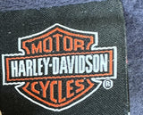 Harley Davidson Men's Motorcycles Navy Blue Crewneck Sweatshirt Size Large