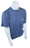 Comfort Colors Men's Covey & Paddle Duck Hunting Blue Breast Pocket Shirt Large