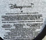 Disney Men's Mickey Mouse Canadian Flag Gray Short Sleeve Shirt Size Medium