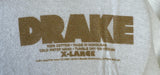 Drake Men's Drake Portrait White Short Sleeve Shirt Size X-Large
