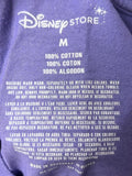 Disney Store Women's Loveable Eeyore Purple Short Sleeve Shirt Size Medium