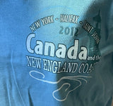 Disney Cruise Line Women's Canada and the New England Coast 2012 Shirt Size M