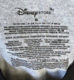 Disney Men's Mickey Mouse New York City Gray Short Sleeve Shirt Medium
