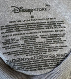 Disney Men's Mickey Mouse Hawaii Surfing Gray Short Sleeve Shirt Size Medium