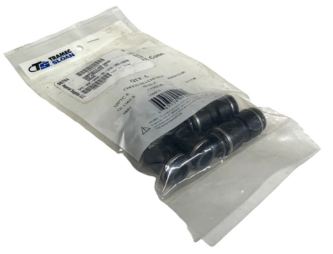 Pack of (5) Tramec Sloan S762PMT-8 1/2" Tube Composite Straight Union