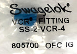 Swagelok SS-2-VCR-4 VCR Face Seal Fitting