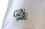 Gun Goddess Women's Flower Graphic White Short Sleeve Shirt Size Large