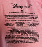 Disney Store Women's Mulan Pink Graphic Short Sleeve Shirt Size Medium