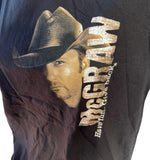 Anvil Women's Tim McGraw Have Fun Give Back Southern Voice Tour Shirt Size M