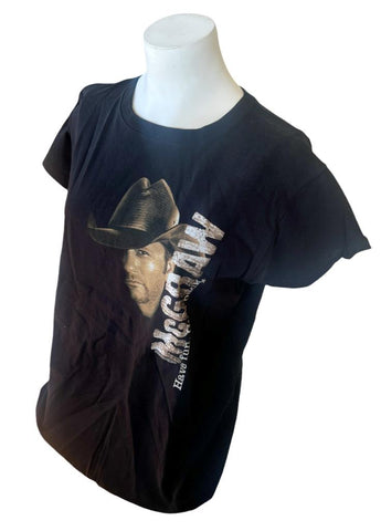 Anvil Women's Tim McGraw Have Fun Give Back Southern Voice Tour Shirt Size M