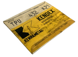 Lot of (5) Kennametal Kendex TPU432 K21 Indexable Inserts