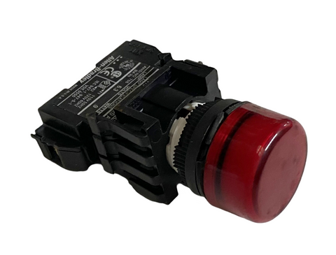 Allen-Bradley 800E-4T5 Push Button Switch Red 110/120 VAC Series A