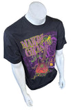 Hard Rock Cafe Men's Mardi Gras Orlando Black Short Sleeve Shirt Size Large